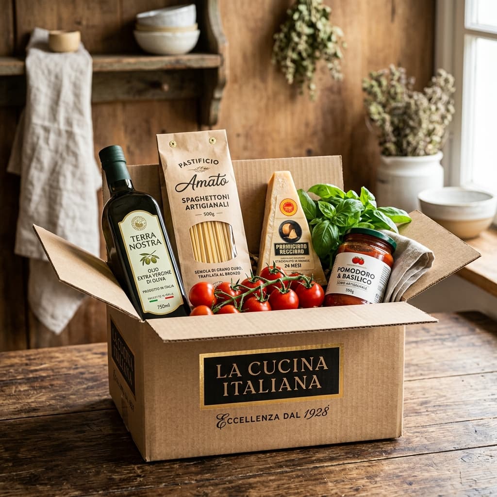 Scatola Spesa Alimentari